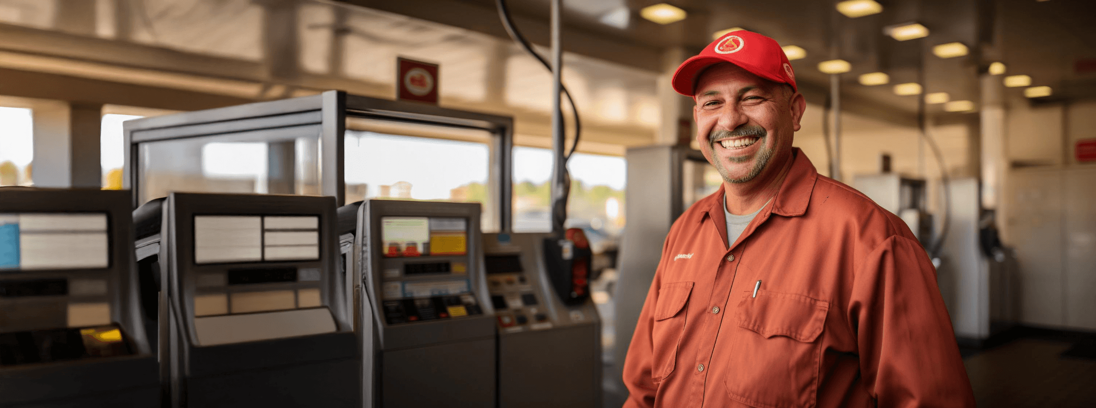 Banner posto de gasolina