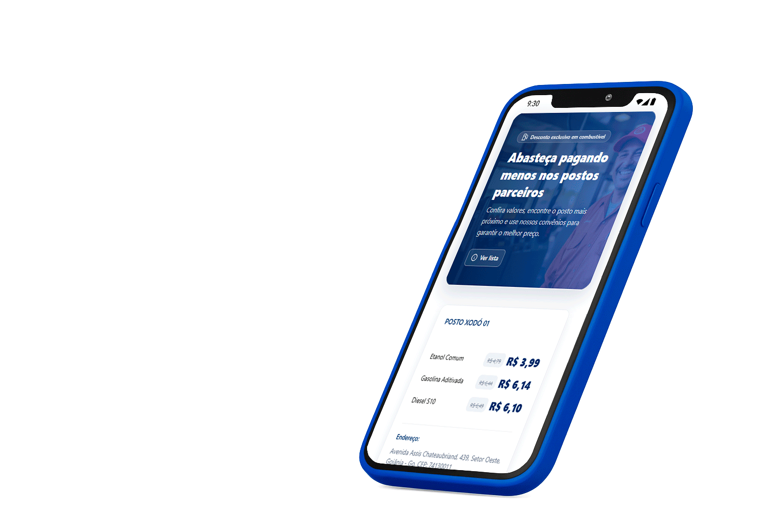 Desconto em combustível com Potere Benefícios